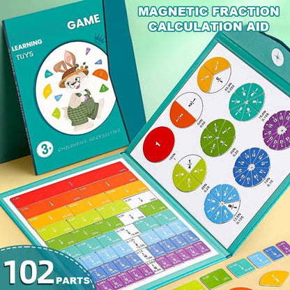 🔥Sidste dag 48 % RABAT-⭐STEM Magnetisk matematikmestersæt – 103 dele!