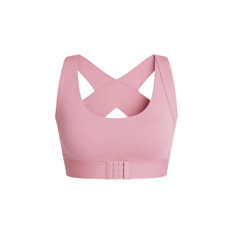 🎉SIDSTE DAGS UDSALG -70 % RABAT⚡Frontlukning, krydsede stropper, trådløs bh til god holdnin