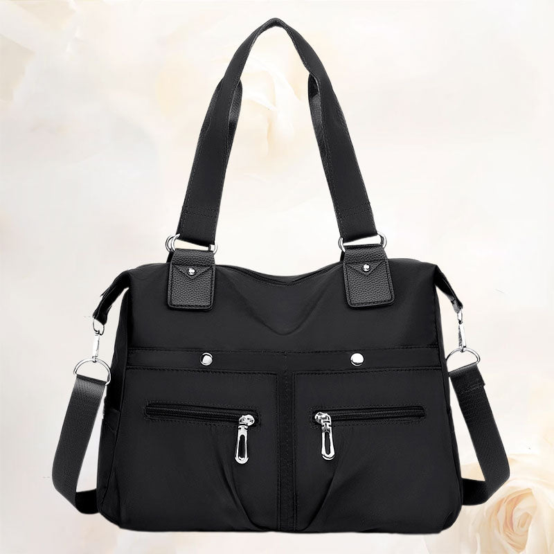 🔥Vandtæt skuldertaske med flere lommer og stor kapacitet