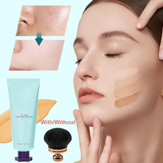 🔥Sidste dag køb 1 få 1 gratis!🎁All-in-one fugtighedscreme, concealer og dækning 💧✨ Let og vandfast