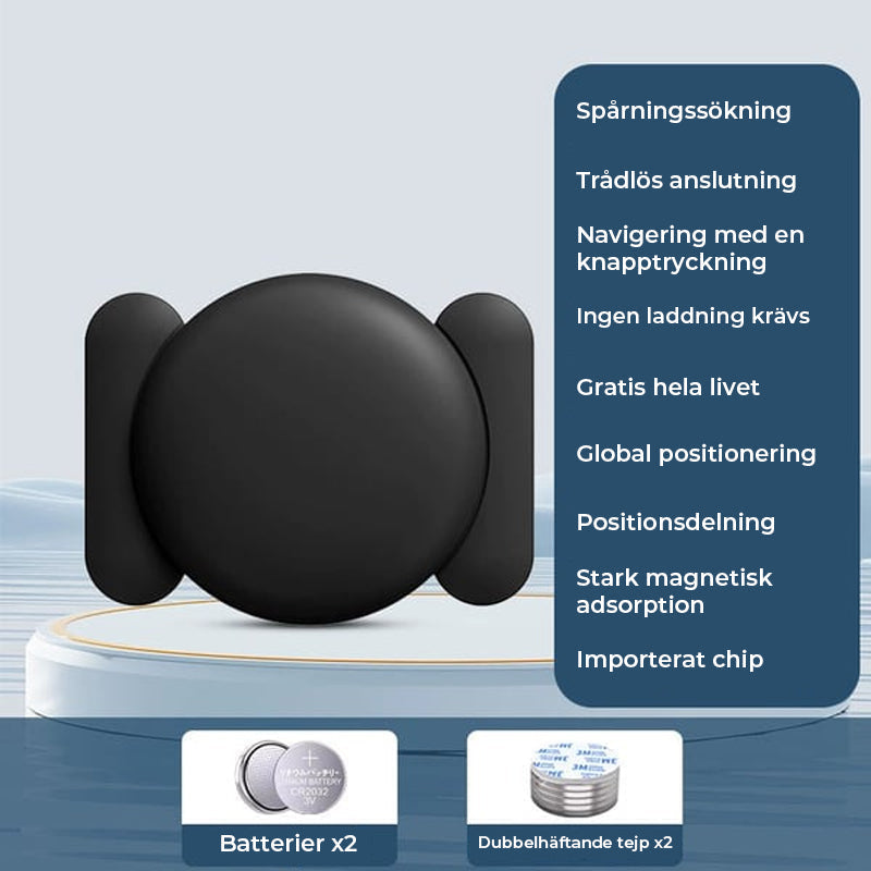 GPS-tracker med vejrbestandigt magnetisk kabine