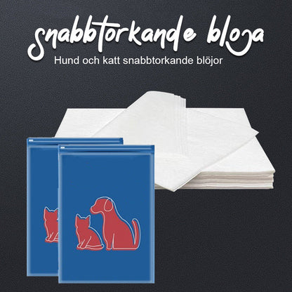 Hurtigtørrende bleer til hunde og katte/Hurtigtørrende bleer til hunde og katte