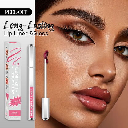 💋 Peel-Off Long-Lasting Lip Liner &Glos