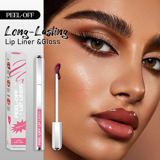 💋 Peel-Off Long-Lasting Lip Liner &Glos