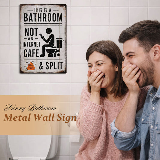 🚽 Dette er et badeværelse, ikke et internetcaf