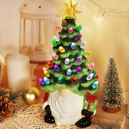 🔥DIY Lighted Christmas Gnome Tree - bedste gave til familie
