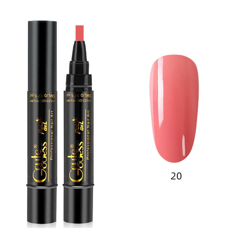 Et-trins lim Tre-i-én neglelakpen