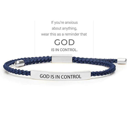 Flettet armbånd i rustfrit stå