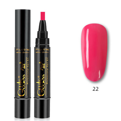 Et-trins lim Tre-i-én neglelakpen