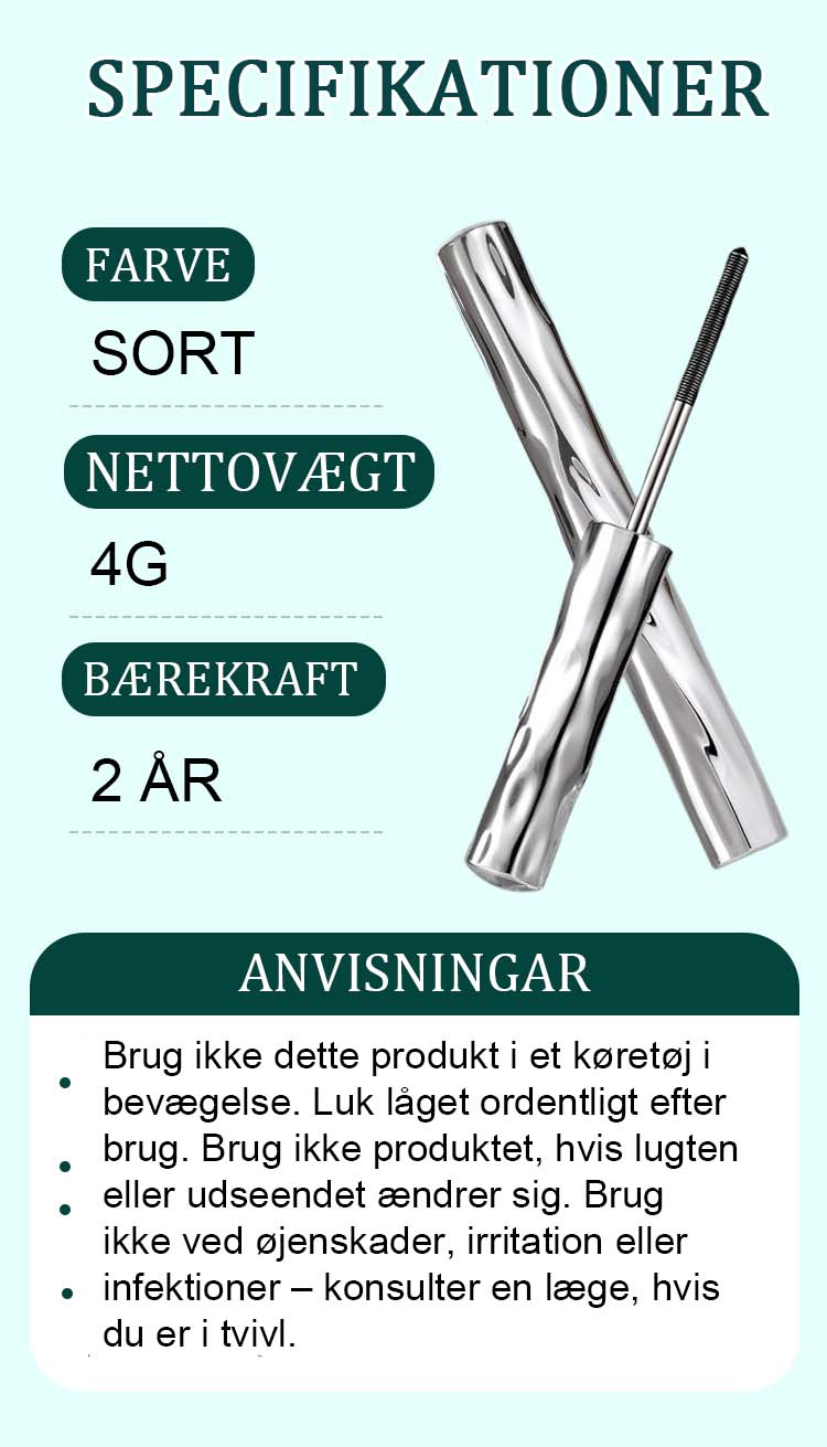 🔥2025 Varmt salg🔥Ultimativt mascara-sæt til forlængelse og krølning