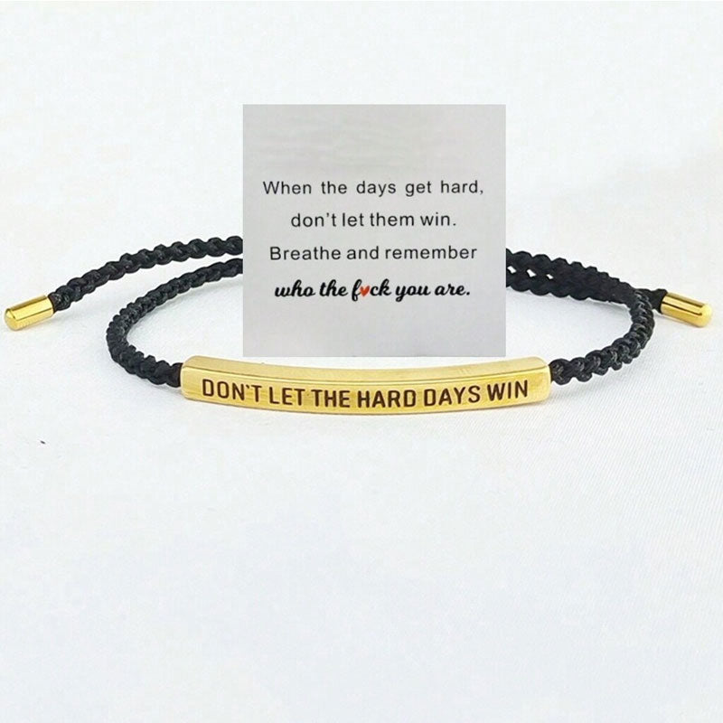 Flettet armbånd i rustfrit stå