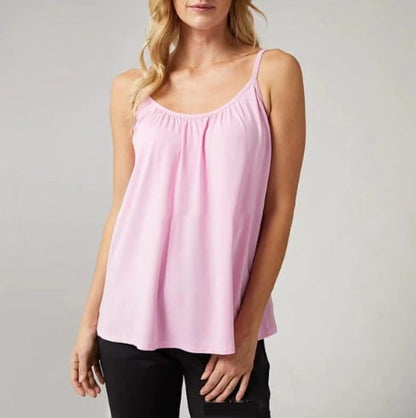 🏆SIDSTE DAGS UDSALG 49% RABAT - Løstsiddende tanktop med indbygget bh