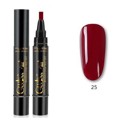 Et-trins lim Tre-i-én neglelakpen