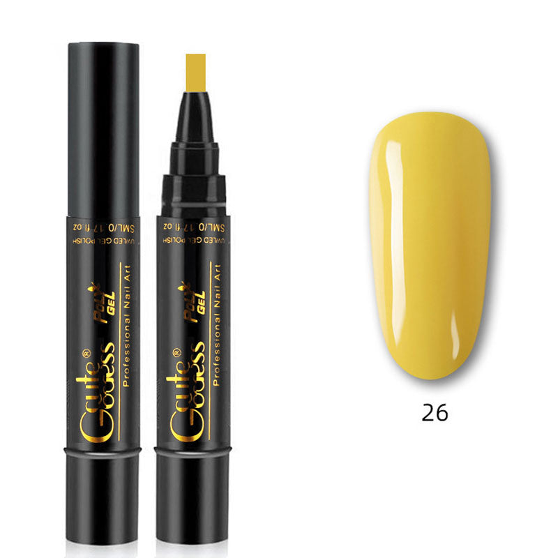 Et-trins lim Tre-i-én neglelakpen