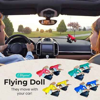 🚗Fantasy-bildekoration – 🧙‍♀️Hekse- og troldmands-kosteskaft-instrumentbræt-drift-ornamenter✨