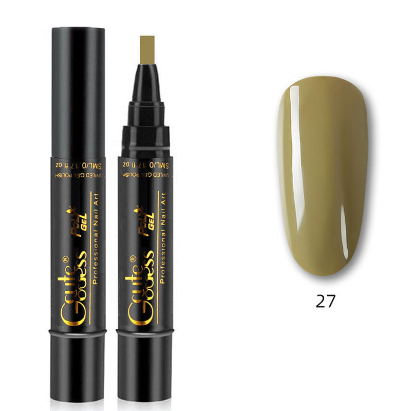 Et-trins lim Tre-i-én neglelakpen