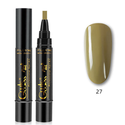 Et-trins lim Tre-i-én neglelakpen