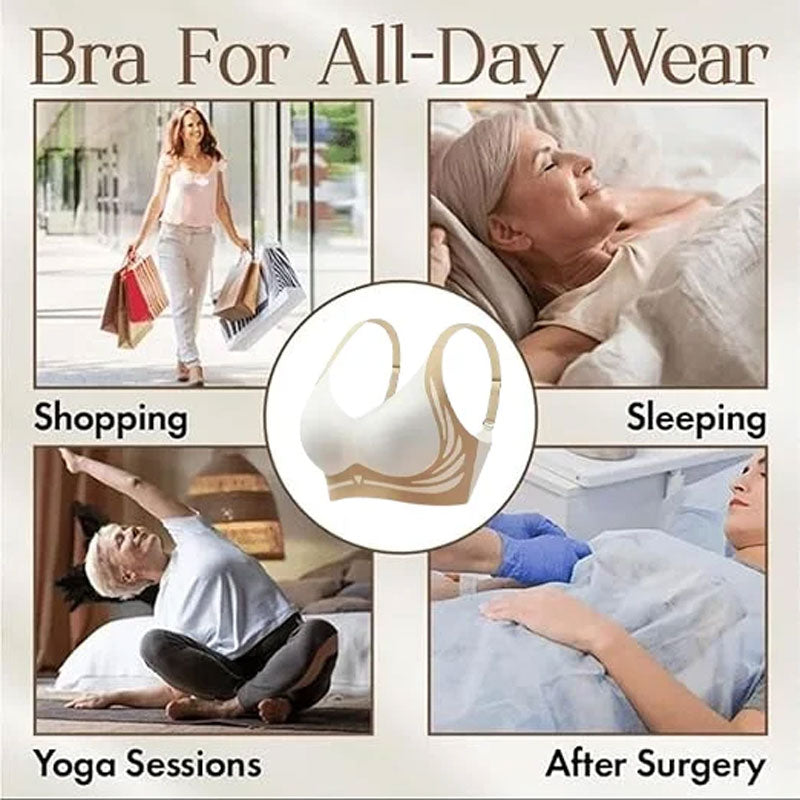 Køb 2 og få 1 gratis (3 stk) ❤️Anti-Sagging Wire Free Push-Up Bra