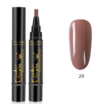 Et-trins lim Tre-i-én neglelakpen