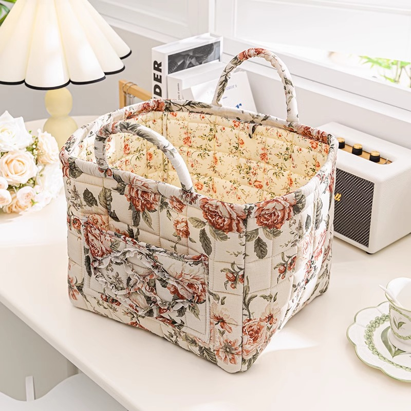 Hot Sale 45% OFF- Boho stof opbevaringskurv
