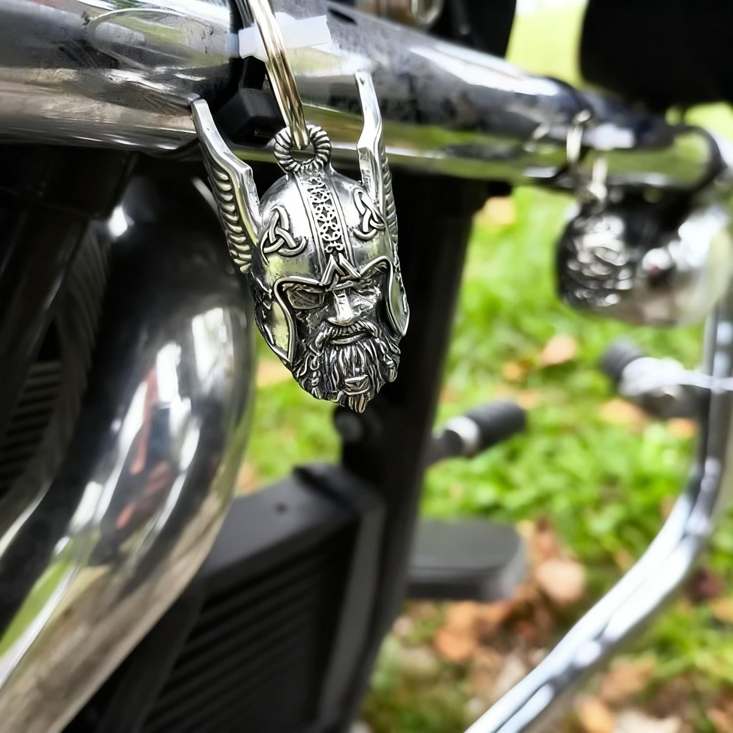 🛡️  Odins vikingetalisman nøglering beskyttende amulet 🔔