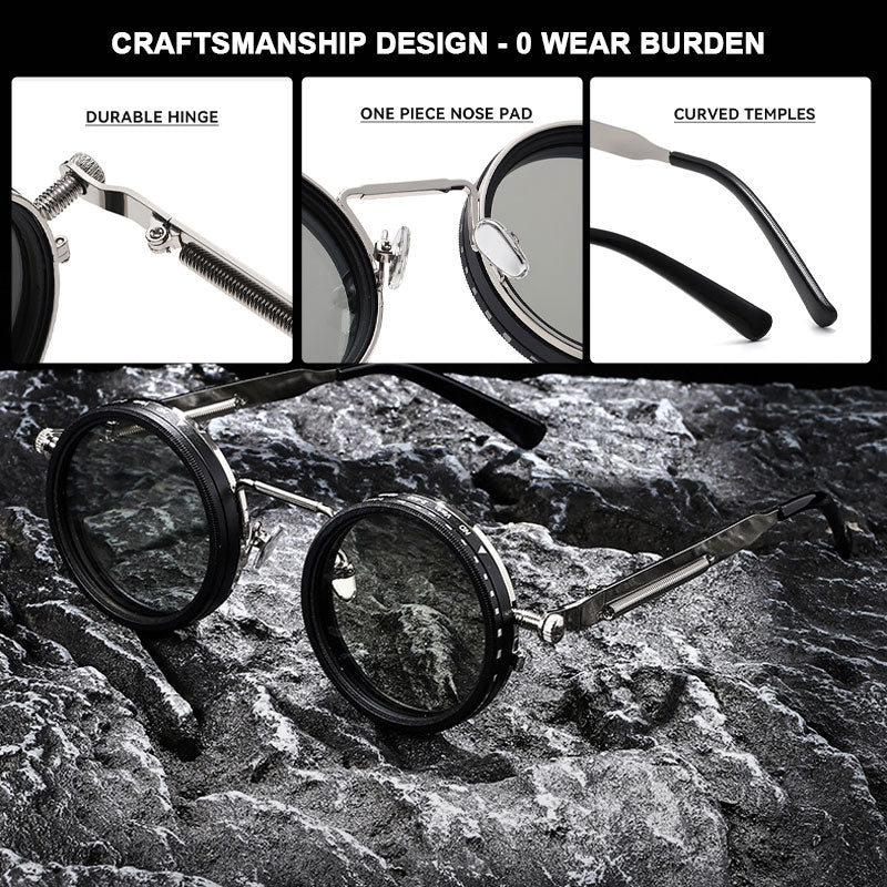 Justerbare polariserede solbrille