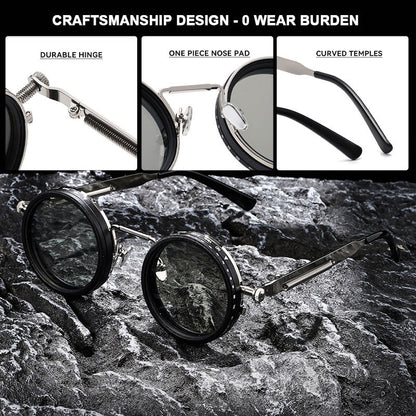 Justerbare polariserede solbrille