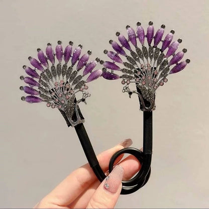 【💞Køb 1 og få 1 gratis】🦚Fashion Retro Peacock Hair Accessories