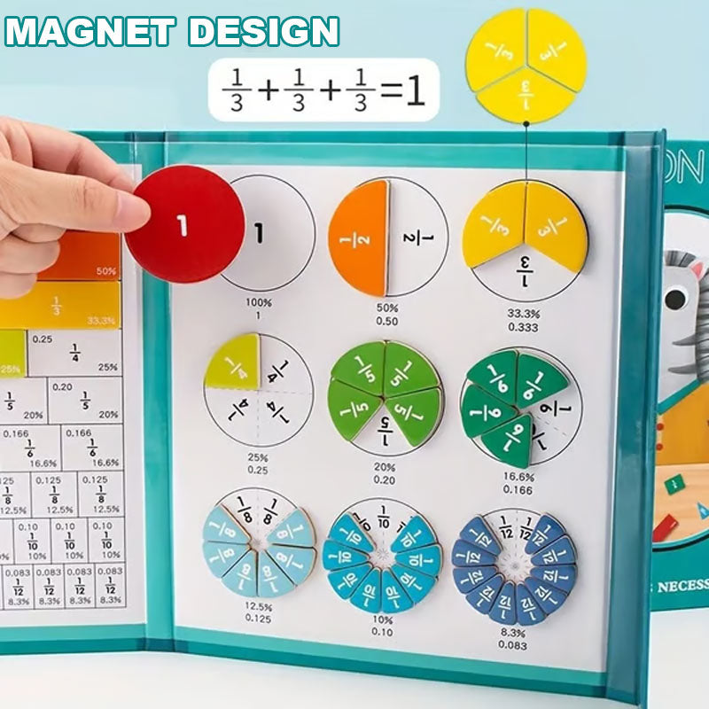 🔥Sidste dag 48 % RABAT-⭐STEM Magnetisk matematikmestersæt – 103 dele!