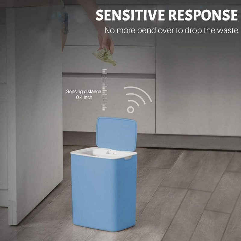 Skraldespand med smart sensor