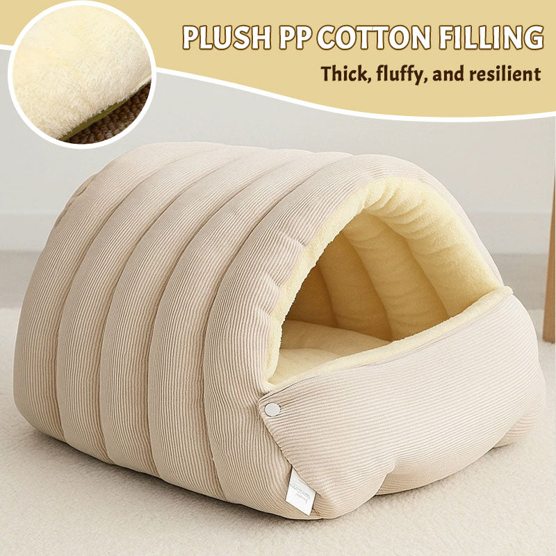 Varm sovepose til kæledyr om vinteren