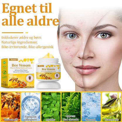 Stærk Bee Gift Creme–Hjælper med at behandle vedvarende vorter, hudvækster, hudlæsioner, infektioner, ardannelse og udglatte ujævn hud👨‍⚕️