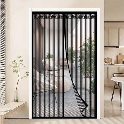 Magic Mesh – magnetisk myggenetgardin til døre til sommerhuset