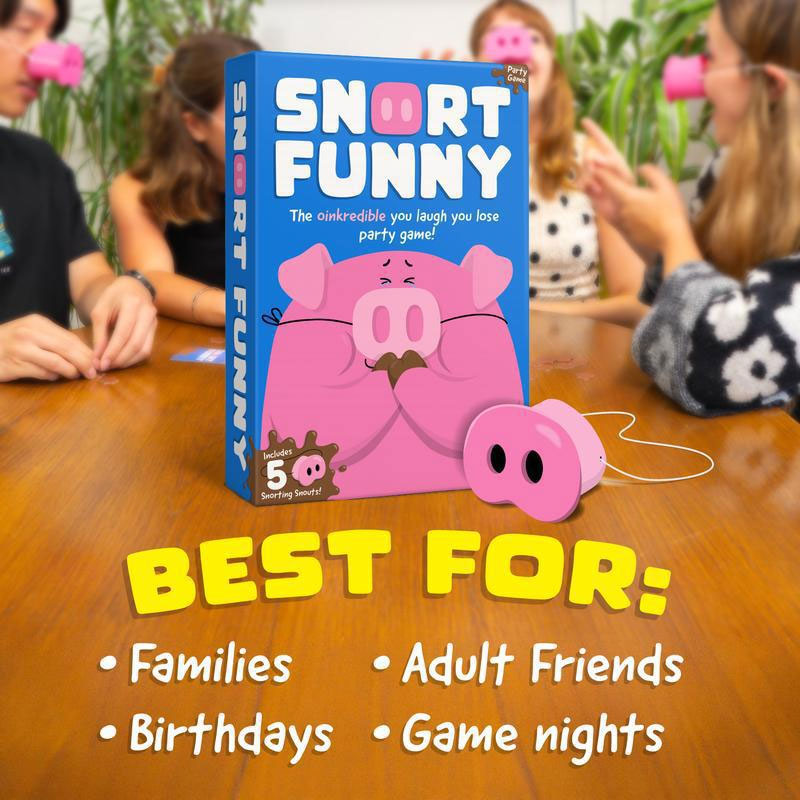 Snort Funny: Festspillet »Laugh and Lose« 🐷😂