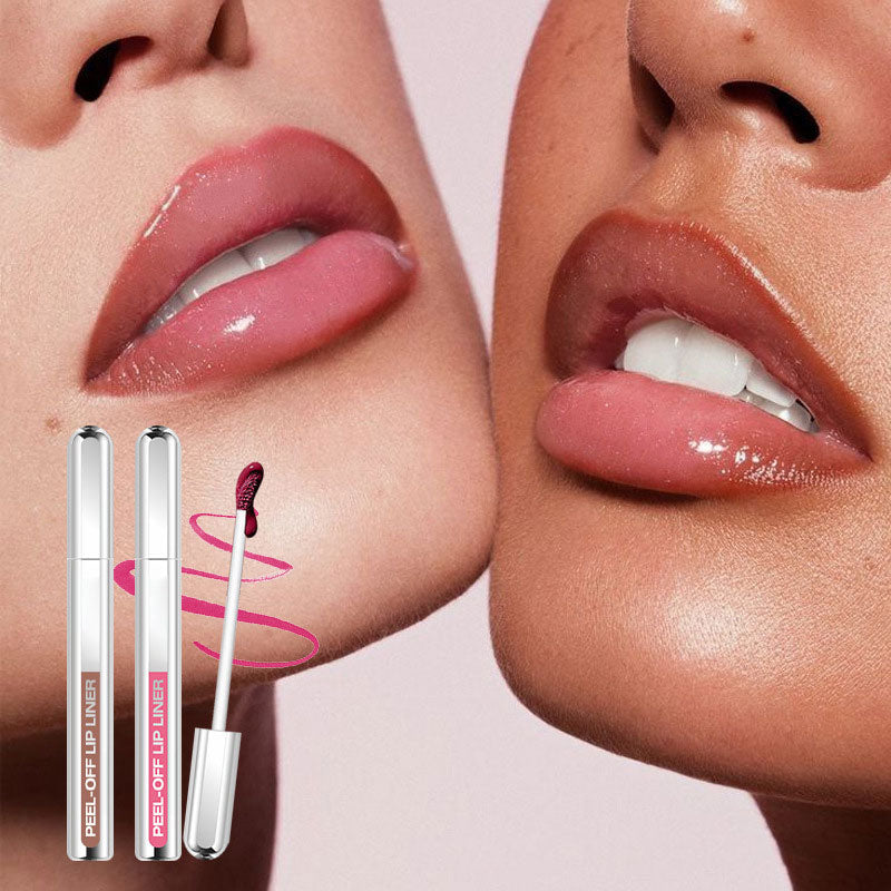 💋 Peel-Off Long-Lasting Lip Liner &Glos