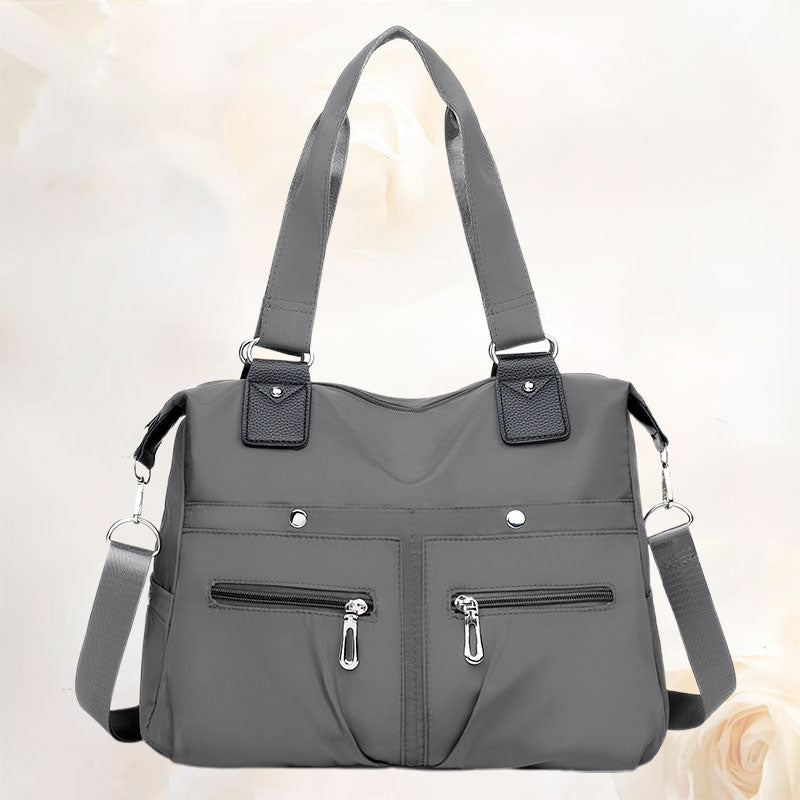 🔥Vandtæt skuldertaske med flere lommer og stor kapacitet