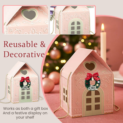 Gaveæske »Christmas Wonderland Cottage« | Hyggelig julegave