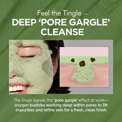 🌿 Glimsea™ Holy Basil Bubble Deep Mask