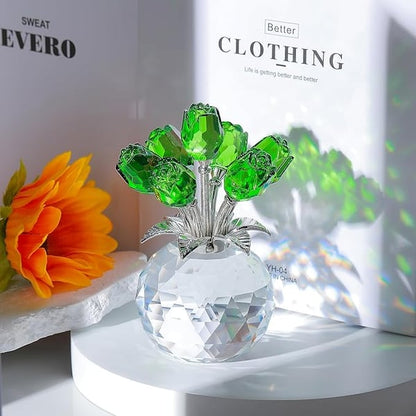 🌈✨ Krystalblomst Prisma Vase ✨