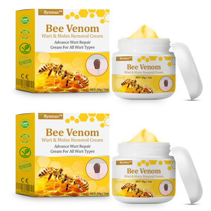 Stærk Bee Gift Creme–Hjælper med at behandle vedvarende vorter, hudvækster, hudlæsioner, infektioner, ardannelse og udglatte ujævn hud👨‍⚕️