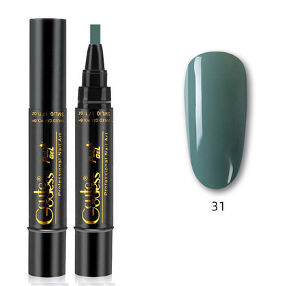 Et-trins lim Tre-i-én neglelakpen