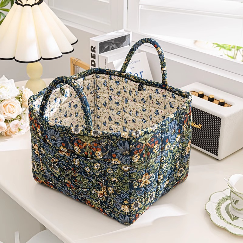 Hot Sale 45% OFF- Boho stof opbevaringskurv