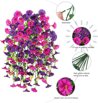 Perfekt havedekoration - 🌺 Simulation Eucalyptus Petunia Vine