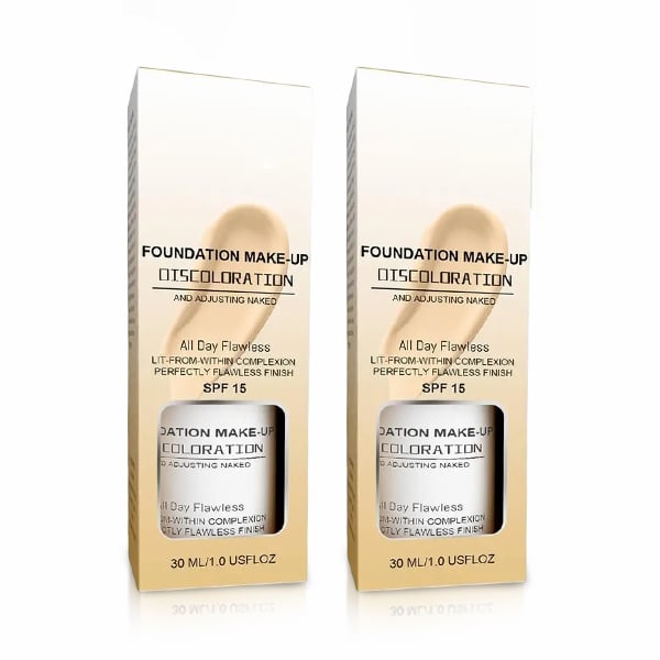 🎁Sidste dag - Køb 1 få 1 gratis🎉Colour Changing Mature Skin Foundati