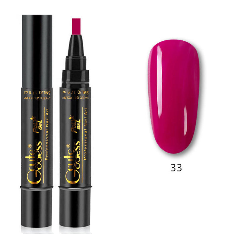 Et-trins lim Tre-i-én neglelakpen