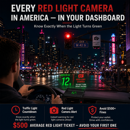 Head-Up Display (HUD) – GPS til bilen med digitalt speedometer