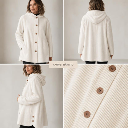 🧥 Årets Eksklusive Fløjlsjakke 2026 🍂 – Luksuriøs Corduroy Overshirt Med Hætte ✨
