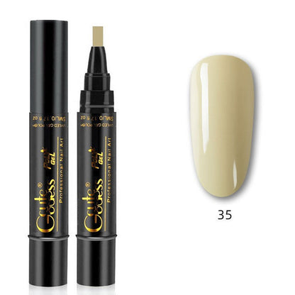 Et-trins lim Tre-i-én neglelakpen