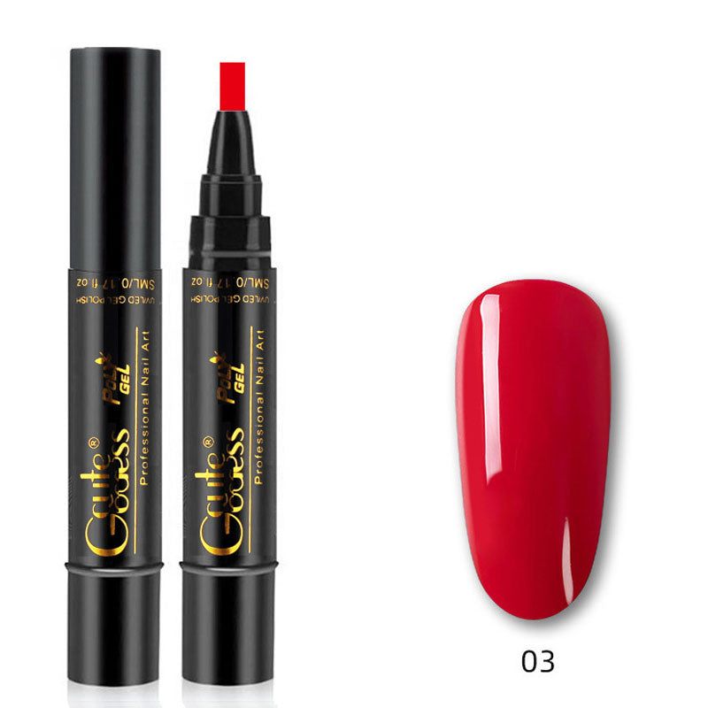 Et-trins lim Tre-i-én neglelakpen