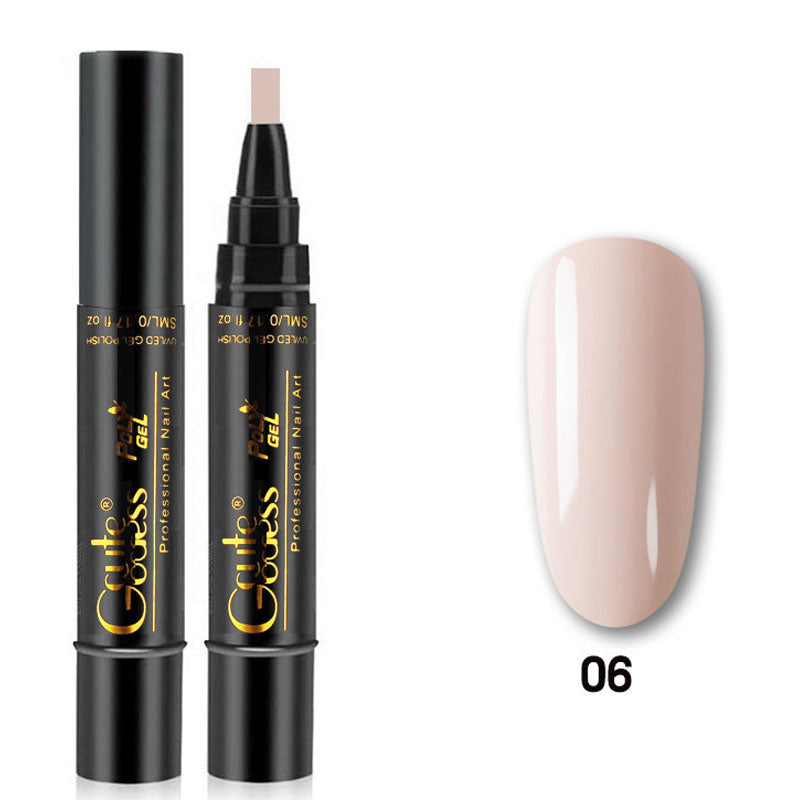 Et-trins lim Tre-i-én neglelakpen